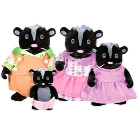 Игрушка Лил Вудзиз пупс LIL WOODZEEZ Семья Скунсов