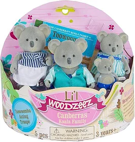 Игрушка Лил Вудзиз пупс LIL WOODZEEZ Семья Коал